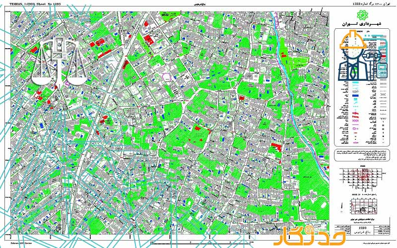 نقشه یک دو هزارم چه کاربردی دارد؟