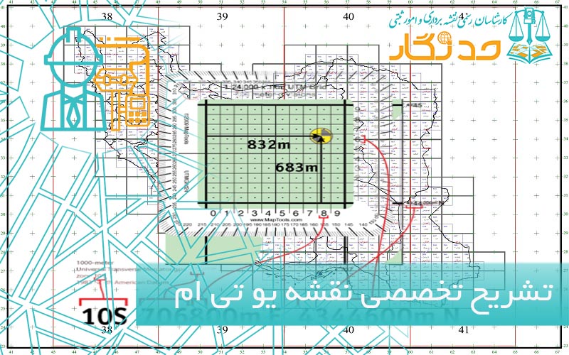 تشریح تخصصی نقشه یو تی ام