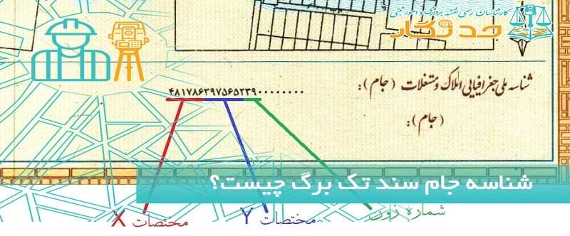 شناسه جام سند تک برگ چیست؟