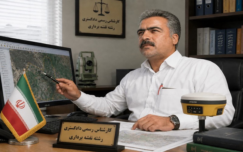 معرفی کارشناس رسمی دادگستری رشته نقشه برداری