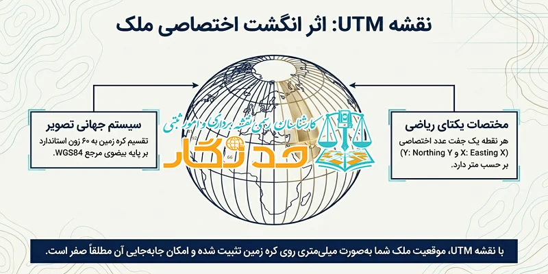 تهیه نقشه UTM