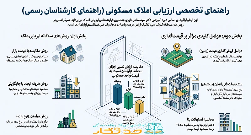 ارزیابی دقیق ملک بر اساس اصول کارشناسی