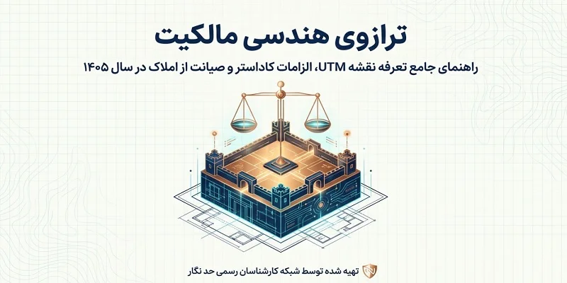 هزینه نقشه یو تی ام سال 1405
