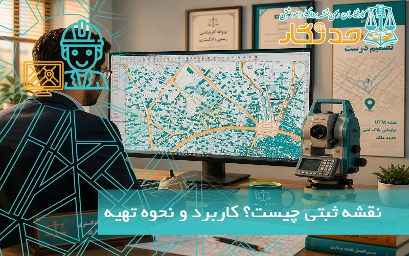 نقشه ثبتی چیست؟ کاربرد، انواع و نحوه تهیه