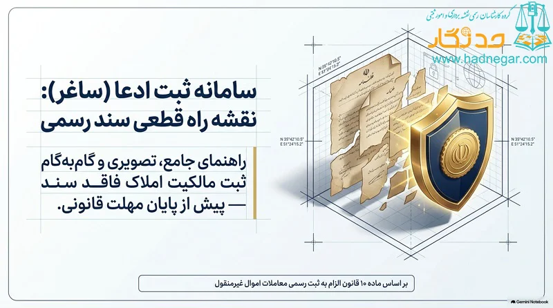 چگونه با سامانه «ساغر» مالکیت خود را ابدی کنیم؟